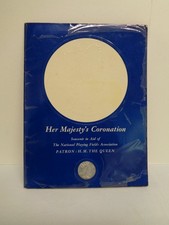 Her Majesty's Coronation Souvenir & Medal National Playing Fields Association