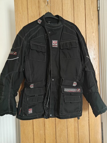Mens black hunter motorcycle - black,