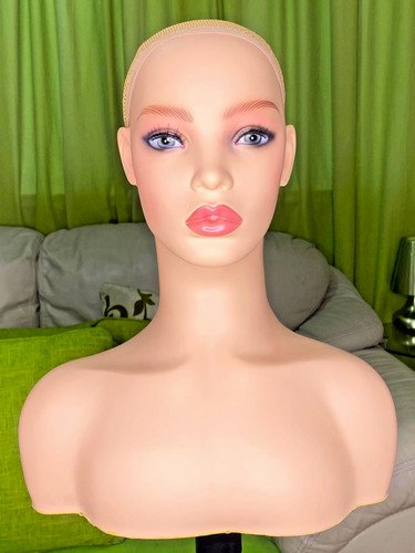 Female mannequin bust with - bust,