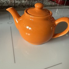 Price & Kensington Bright Orange Small Teapot holds 3/4 pint