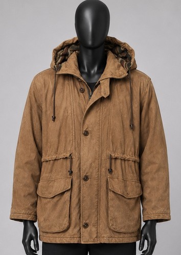 Vera pelle leather - leather, parka