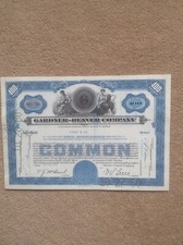 Gardner Denver Co. 1965 100 SharesNice U.S. Share Certificate In Great Condition