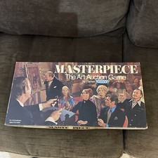 Parker MASTERPIECE  Art Auction Board Game -Vintage 1970 Game, Super Condition