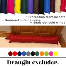 Waterproof Draught Excluder with Handle, Wind Stopper, Energy Saver, Door Window