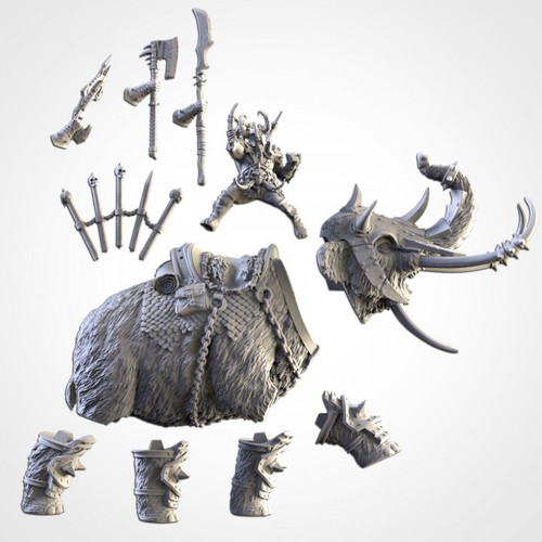Khan mammoth northern - on, mammoth-