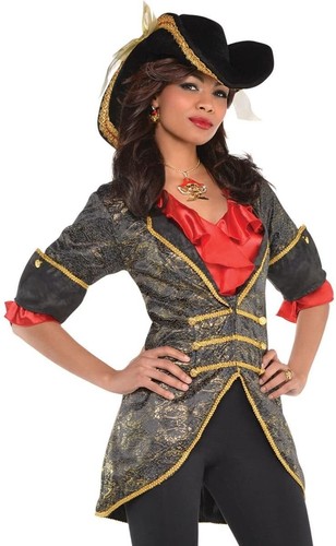 Pirate jacket black womens - pirate,