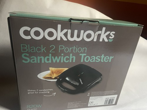 Cookworks toastie maker - toastie,