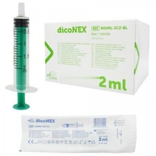 100 x Reusable Syringes 2ml