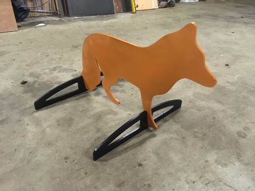 Hardox 500 fox target - hardox,