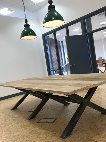Industrial boardroom table - industrial,