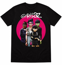 Gorillaz Graphic T-Shirt Black