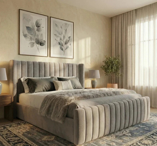 Ottoman bed upholstered - ottoman,