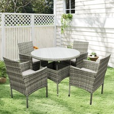 Rattan garden furniture - garden,