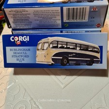 Corgi 1993 Burlingham Seagull Stratford Blue Bus 97172  1:50 mint boxed