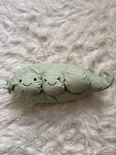 Green pea shaped cushion - pea,
