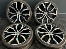 19" VW Golf Santiago Style Wheels Gloss Black Machined MK5 MK6 MK7.5 GTD GTi R
