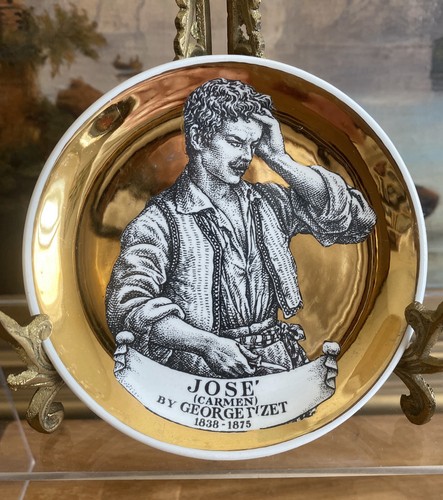 Fornasetti gold gilt - gold, coaster