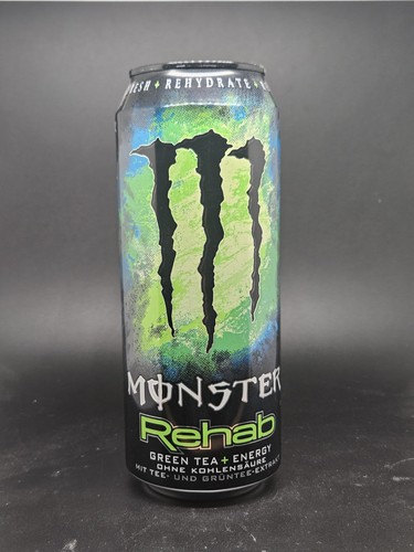 Monster energy rehab - rehab, green