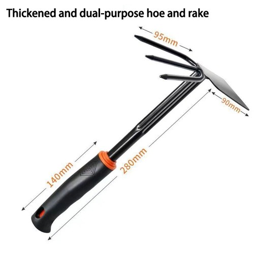 Dual purpose hoe - dual,