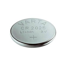 Varta CR2025, 3V Li-Mn Button Cell Battery, Batteries, 2, 5 or 10 Batteries