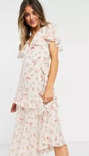 BNWOT Oasis Cream Pink Red