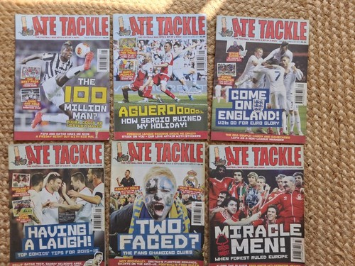 Late tackle fun football - x6,