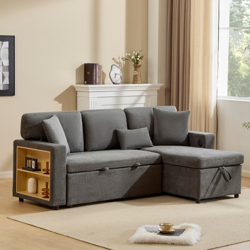 Seater corner sofa bed - 3,