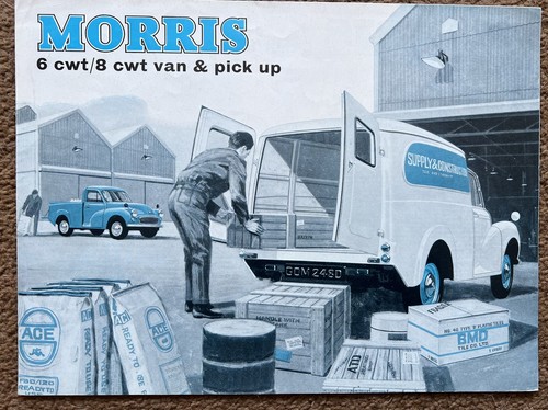 Morris minor brochure - minor, van