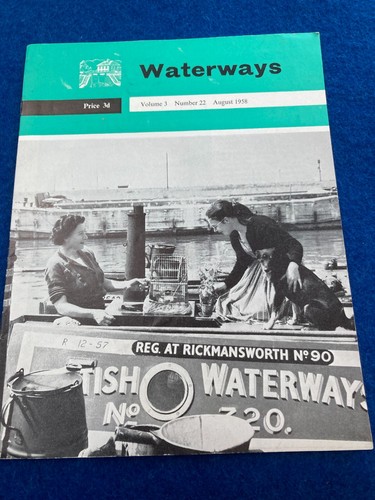 Canal waterway interest - canal, 1950s