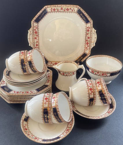 Antique imari tea set - tea,