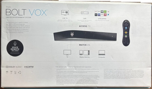 Tivo bolt vox - (voice), 500gb