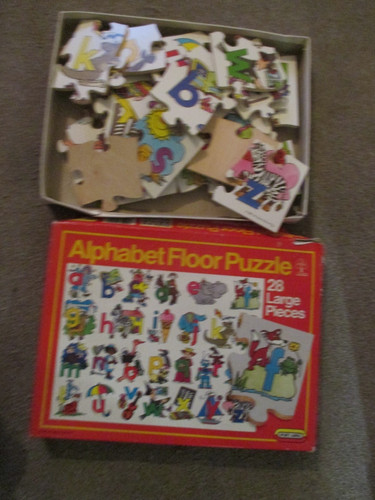 Spears 1980 alphabet floor - 1980's,