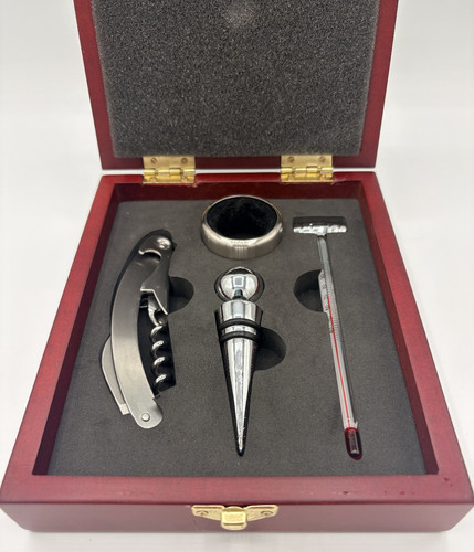 Wine accessory gift set - wine,