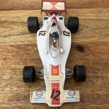 Vintage 1970s Corgi Shadow-Ford DN1/1A F1 Race Car Graham Hill Embassy Racing 12