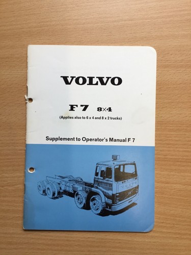 Volvo 8x4 supplement to - f7,