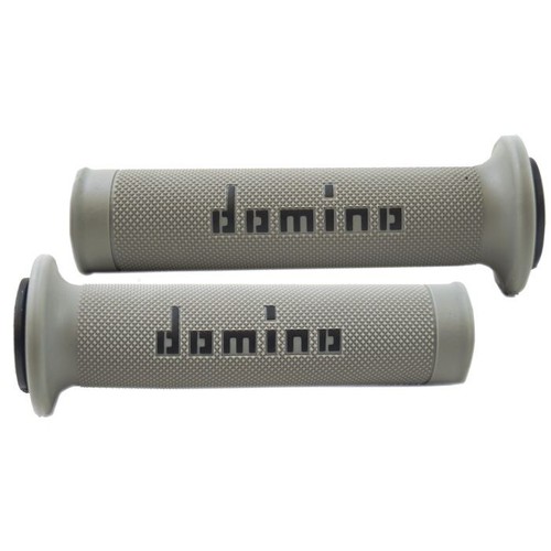 Domino handlebar grips grey - grips,