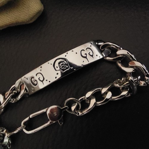 Gucci silver ghost chain - gucci,