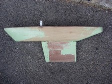 WOODEN MODEL BOAT / POND YACHT