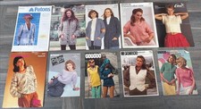 X40 Knitting Pattern Bundle Ladies Patons, EMU, Wendy, P&B Wools, Women’s Weekly
