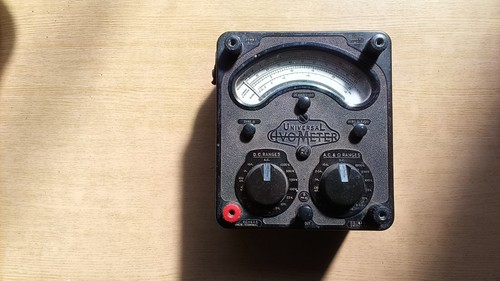 Vintage universal avometer - universal,