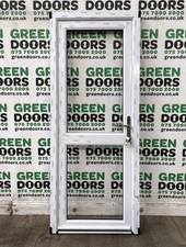 Half panel upvc back door - half,