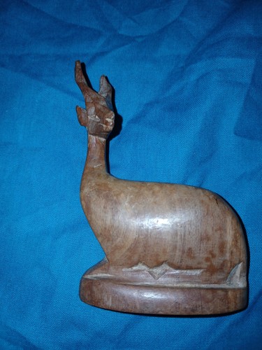 Vintage hand carved wooden - vintage,