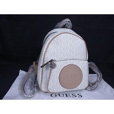 Guess Backpack PVC Ivory Beige
