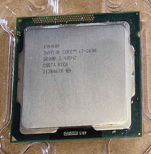 Intel core 2600 3 4ghz - i7-2600, @