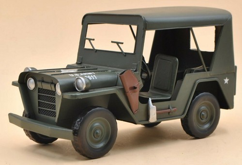Retro antique military jeep - retro,
