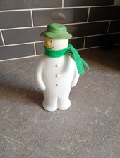The Snowman Vintage Bubble Bath Bottle Figure with Scarf Raymond Briggs