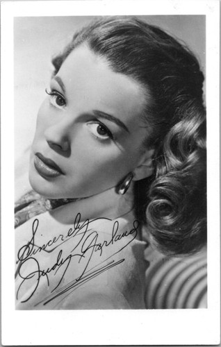 Judy garland real photo - garland,