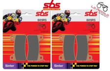 4 Front Brake Pads SBS 809 RS