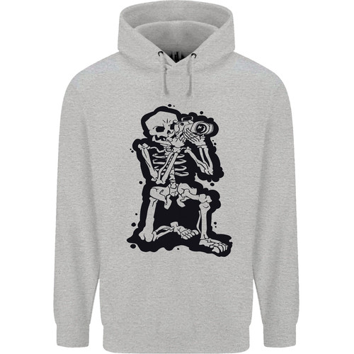 Skeleton photographer - skeleton,