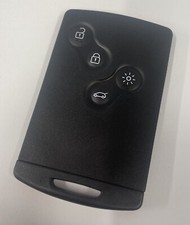 GENUINE RENAULT 4 BUTTON KEY CARD REMOTE SMART FOB CLIO MEGANE ETC TESTED